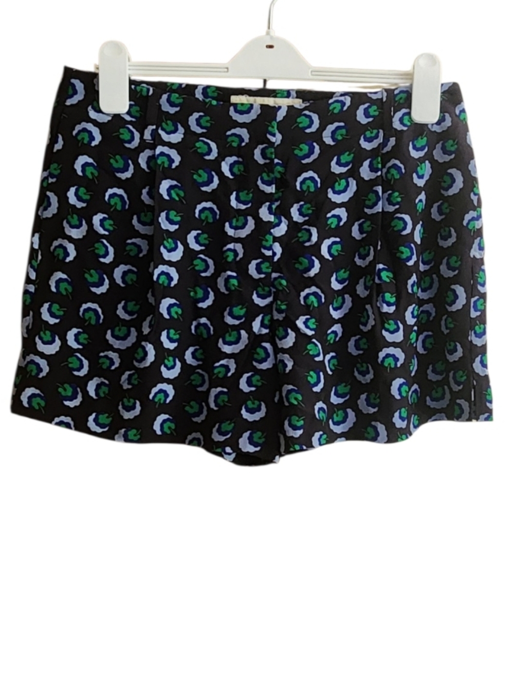 Stella McCartney Silk Fauna Rewild Print Shorts